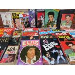 A SELECTION OF ELVIS ANNUALS, together with books and related ephemera (approx 39)