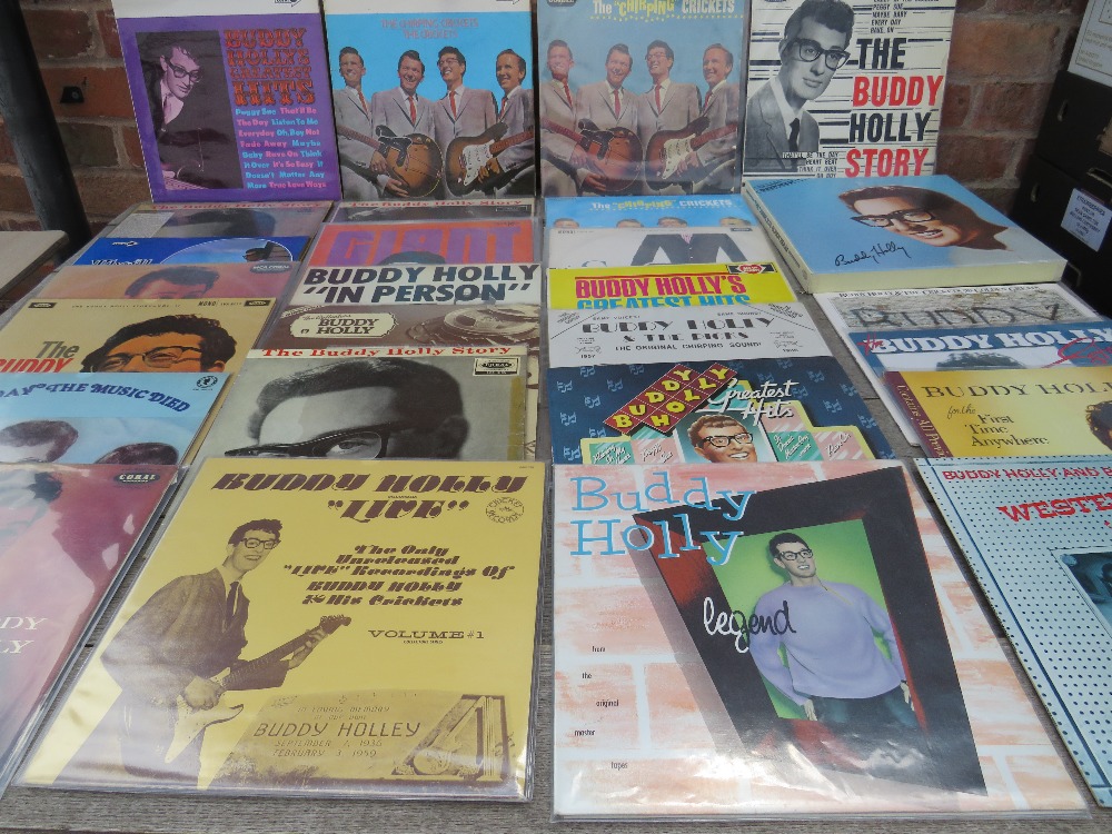 A COLLECTION OF BUDDY HOLLY LP RECORDS, comprising various Coral pressings to include Buddy Holly L - Image 2 of 13
