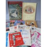 A COLLECTION OF VINTAGE BALLET, THEATRE AND FILM RELATED BOOKS AND PROGRAMMES, to include a Covent