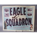 A SET OF EIGHT AMERICAN VINTAGE CINEMA LOBBY CARDS FOR 'EAGLE SQUADRON', with original paper envelo