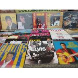 A LARGE QUANTITY OF ELVIS PRESLEY LP RECORDS, contains multiple duplicate copies (approx 100+)