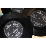 A QUANTITY OF THE BEATLES RELATED 45 RPM 7" SINGLE RECORDS, various labels - predominantly Apple re