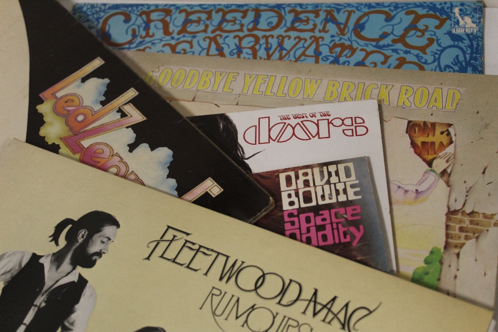 A COLLECTION OF ASSORTED LP RECORDS, various eras and artists to include David Bowie, Pink Floyd, T