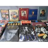 A COLLECTION OF MAINLY ELVIS PRESLEY RELATED BOOKS (Qty)