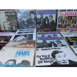 A COLLECTION OF COMEDY LP RECORDS ETC., to include The Good Show, Steptoe & Son, Marx Brothers, Lau