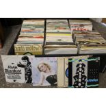 A LARGE QUANTITY OF 45 RPM 7" SINGLE RECORDS, of various genres and periods, to include Blondie, Ma