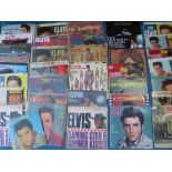 A COLLECTION OF MOSTLY ELVIS PRESLEY LP RECORDS, to include a collection of various film soundtrack
