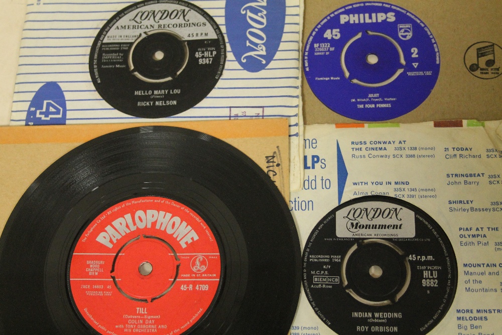 THREE CASES OF MOSTLY 1950'S /60's ERA 45 RPM 7" SINGLE RECORDS ETC., to include The Scaffold, The - Image 3 of 8