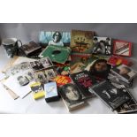 A COLLECTION OF BEATLES MEMORABILIA ETC., to include various CDs, magazines and tapes, together wit