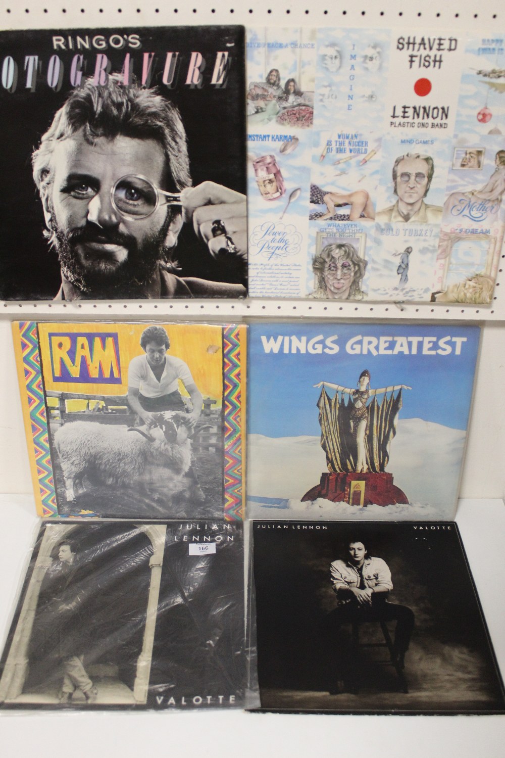 A COLLECTION OF THE BEATLES RELATED LP RECORDS ETC. to include Paul McCartney and Wings, Julian Len - Image 2 of 7