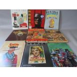 A SELECTION OF COLLECTORS REFERENCE BOOKS AND CATALOGUES ETC., together with a small selection of a