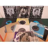 A COLLECTION OF EDDIE COCHRAN 7" SINGLE RECORDS, various record labels and issue dates, to include
