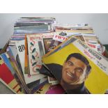 A COLLECTION OF EMPTY SINGLES AND EP RECORD COVERS AND SLEEVES ETC. (Qty)