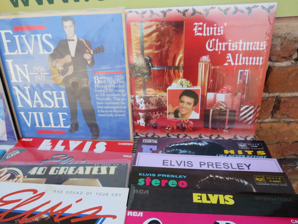 A COLLECTION OF APPROXIMATELY 65 ELVIS PRESLEY LP RECORDS, containing some duplicate titles - Image 8 of 10