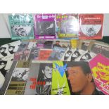 A LARGE COLLECTION OF MOSTLY MODERN GENE VINCENT EP RECORDS, various record labels and issue dates,