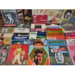 A COLLECTION OF ROCKABILLY LP RECORDS ETC., to include Sun Rockabilly, Live at The Rockhouse, Despe