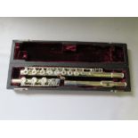 A BUFFET CRAMPON 227 COOPER SCALE FLUTE, with hard case