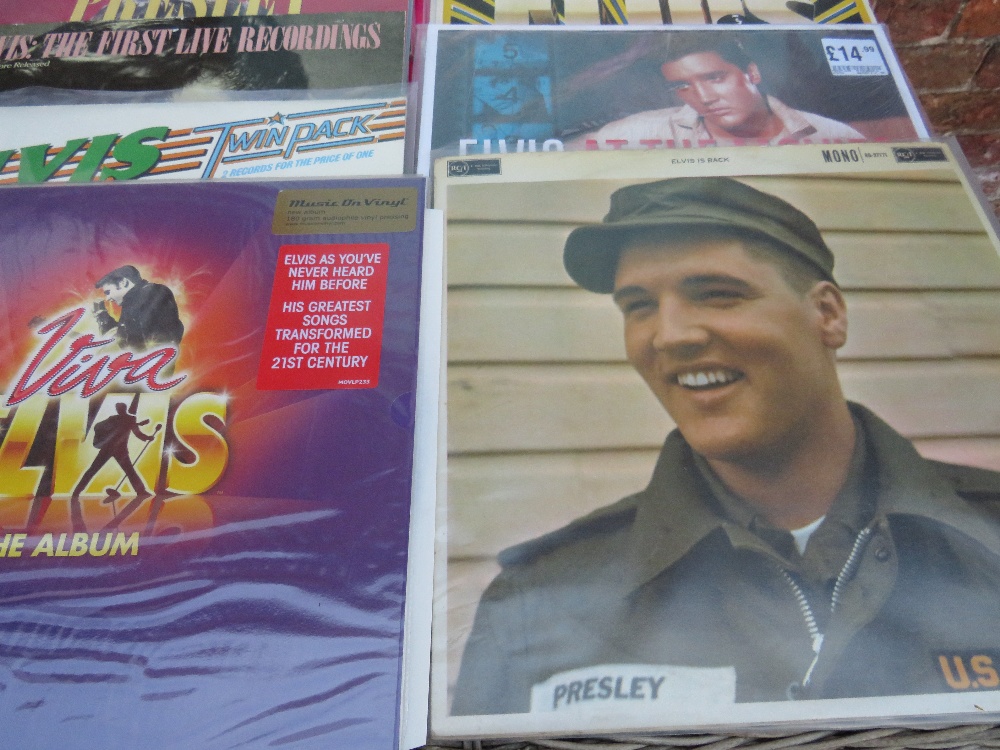 A COLLECTION OF APPROXIMATELY 65 ELVIS PRESLEY LP RECORDS, containing some duplicate titles - Image 10 of 10