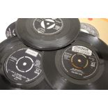 A COLLECTION OF ASSORTED 45 RPM 7" SINGLE RECORDS, to include The Drifters, Jack Scott, Bobby Darin