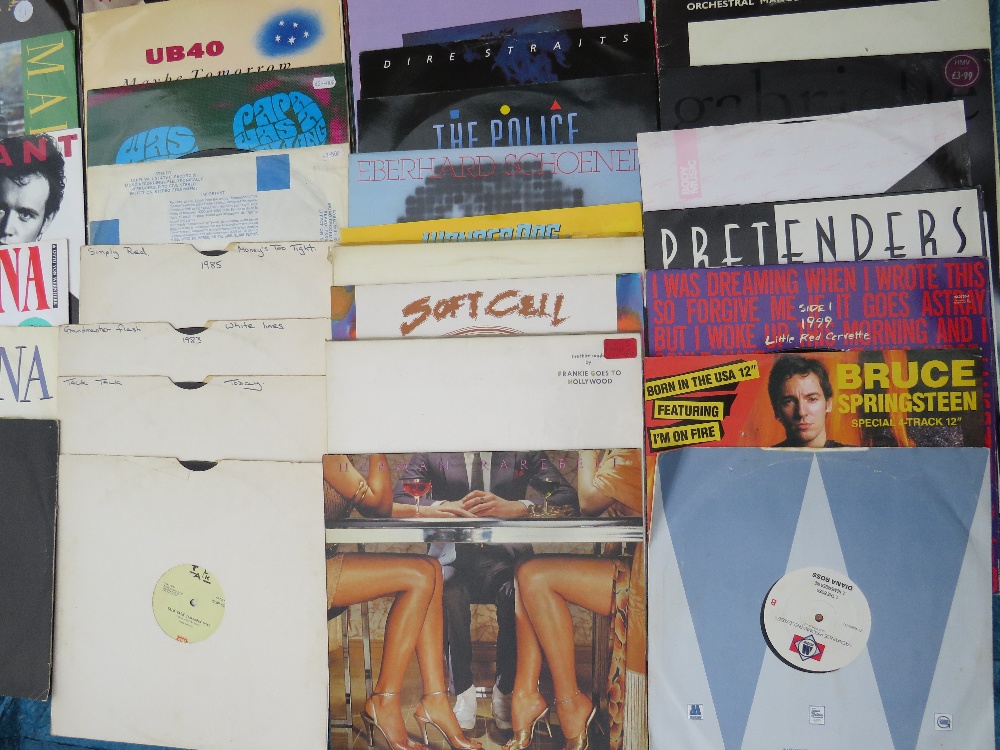 A COLLECTION OF MOSTLY 12" SINGLE RECORDS, various years of issue, artists include Madonna, Madness - Image 10 of 10