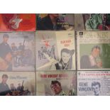 A SELECTION OF GENE VINCENT LP RECORDS, comprising Crazy Times - Capitol T 1342, Gene Vincent Rocks