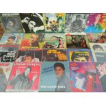 A COLLECTION OF ROCK N ROLL AND ROCKABILLY LP RECORDS, comprising Johnny Kidd & The Pirates, Vince