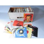 A COLLECTION OF ASSORTED 7" SINGLES AND EP RECORDS, various artists and genres to include Jim Reeve