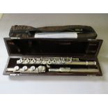 A BRANNEN COOPER BROTHERS FLUTE 3139, with hard case