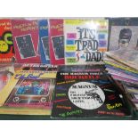 A COLLECTION OF ROCK N ROLL COMPILATION LP RECORDS ETC, to include Jack Goods 'Oh Boy!', Rock n Rol