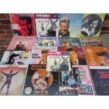 A SELECTION OF JOHNNY BURNETTE LP RECORDS, to include Johnny Burnette & The Rock n Roll Trio 'Rock