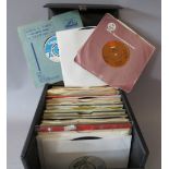 A COLLECTION OF 1970S DEMONSTRATION / PROMOTION 47 RPM 7" SINGLE RECORDS, to include Status Quo, Mi