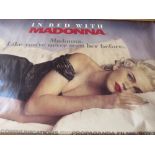 A COLLECTION OF MODERN AND VINTAGE FILM AND THEATRE RELATED POSTERS, to include 'In Bed With Madonn