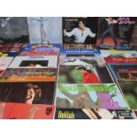 A COLLECTION OF TOM JONES AND SHIRLEY BASSEY LP RECORDS, to include A-tom-ic Jones and Shirley Stop