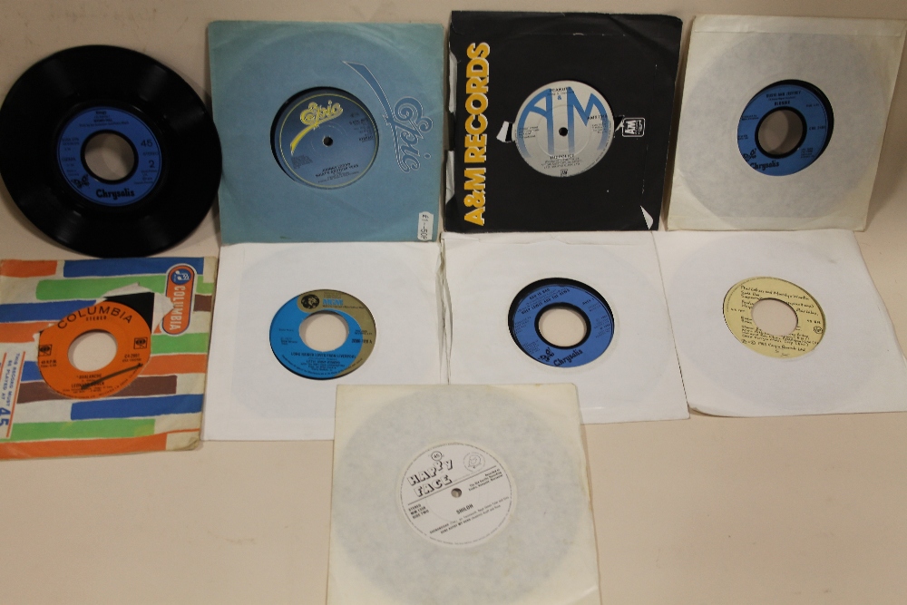 A QUANTITY OF MOSTLY 1980'S ERA 45 RPM 7" SINGLE RECORDS, to include The B-52's, Tubeway Army, Snif - Image 18 of 18