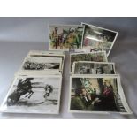 A COLLECTION OF VINTAGE PHOTOGRAPHIC 'WESTERN FILM' THEMED LOBBY CARDS, to include multiple relatin