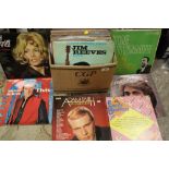 A BOX OF LP RECORDS