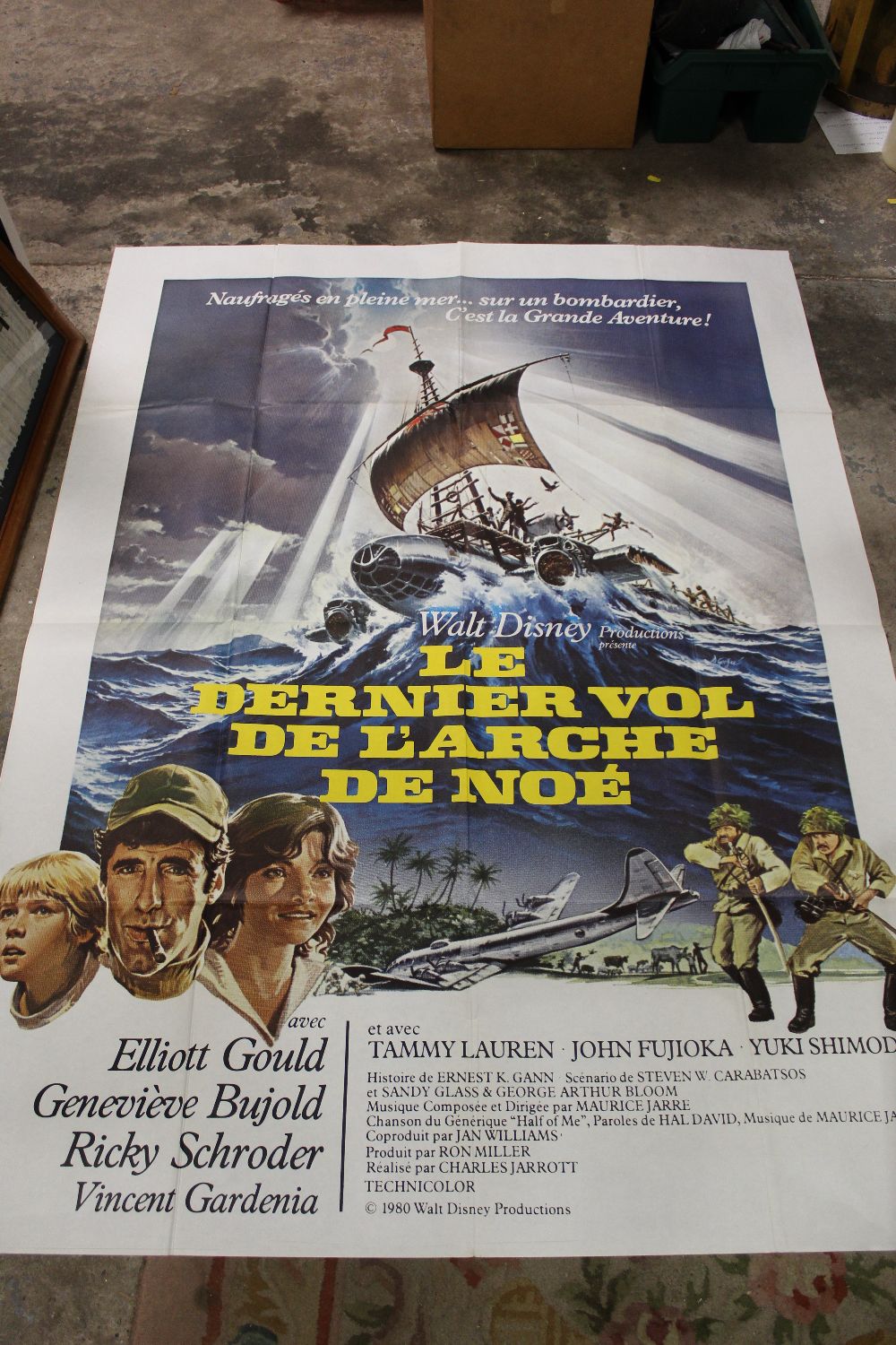 A COLLECTION OF LARGE VINTAGE 1960S ERA FRENCH FILM ADVERTISING POSTERS AVERAGE SIZE - 160CM X 120CM - Image 6 of 6