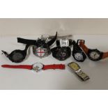 A COLLECTION OF MODERN WRIST WATCHES