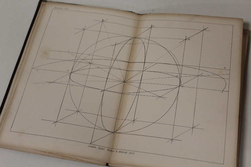 AN ANTIQUE BOOK OF PERSPECTIVE PLATES TOGETHER WITH A FRANK REYNOLDS BOOK OF HUMOROUS DRAWINGS FOR - Image 6 of 6