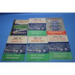 A SELECTION OF FA CUP FINAL PROGRAMMES to include 1949 Leicester City v Wolverhampton Wanderers,