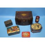 A COLLECTION OF VINTAGE TINS, to include "The Daily Mail Silver Bank" and a "John Buchanan &