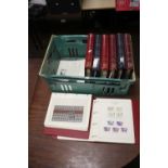 A COLLECTION OF MAINLY BRITISH STAMPS QV - QEII IN ALBUMS