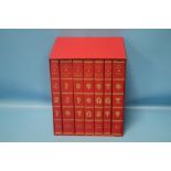FOLIO SOCIETY - JANE AUSTEN BOXED SET, seven volumes, 7th impression 1989