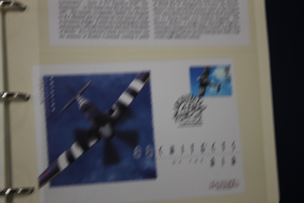 RAF AND MILITARY INTEREST COVERS IN ALBUMS to include Battle of Britain, History of the RAF, Sir - Image 4 of 5