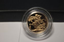 A QEII 2011 PROOF SOVEREIGN in case of issue with certificate of authenticity