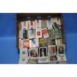 CIGARETTE CARDS - VARIOUS SETS, some complete but not all contained in cigarette packets to