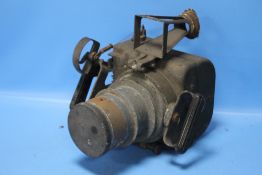 A 'WILLIAMSON' F24 TYPE AIRCRAFT CAMERA with attached frame light