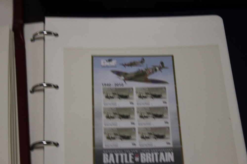 RAF AND MILITARY INTEREST COVERS IN ALBUMS to include Battle of Britain, History of the RAF, Sir - Image 3 of 5