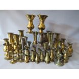 St Mary's Abbey - A FURTHER SELECTION OF ECCLESIASTICAL ALTER VASES / URNS ETC., together with a