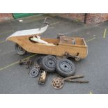 A 1920 HARPER 250cc THREE WHEEL RUNABOUT CAR FOR RESTORATION, originally made from some parts of